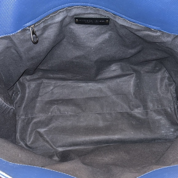 Vintage Classic Bottega Veneta Navy Blue Preowned Cabat Tote Shoulder Bag - Picture 4 of 13